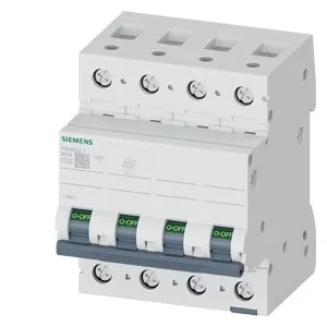 Siemens 5SL6632-7 — 4-Pole MCB (DIN Rail) (image 3)