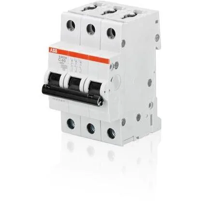 ABB S203M-C10 — 3-Pole MCB (DIN Rail) (image 2)
