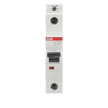 ABB ST201M-B15 — 1-Pole MCB (DIN Rail) (image 2)