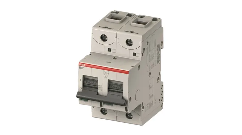 ABB 2CCS862001R0104 — 2-Pole MCB (DIN Rail)