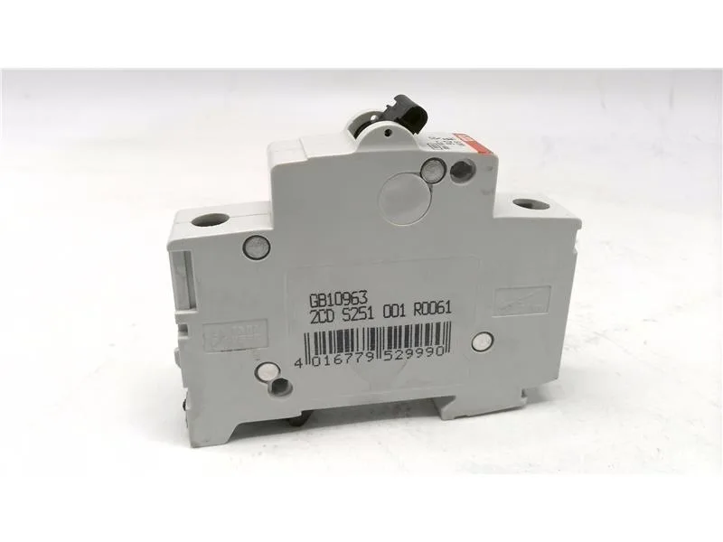 ABB S201-D6 — 1-Pole MCB (DIN Rail) (image 2)