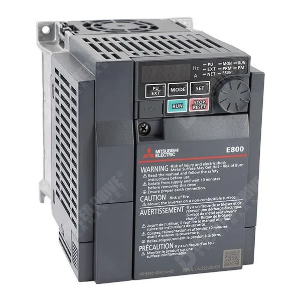Mitsubishi Electric FR-E820S-0050-4-60 — AC Drive (VFD) 240V (image 2)