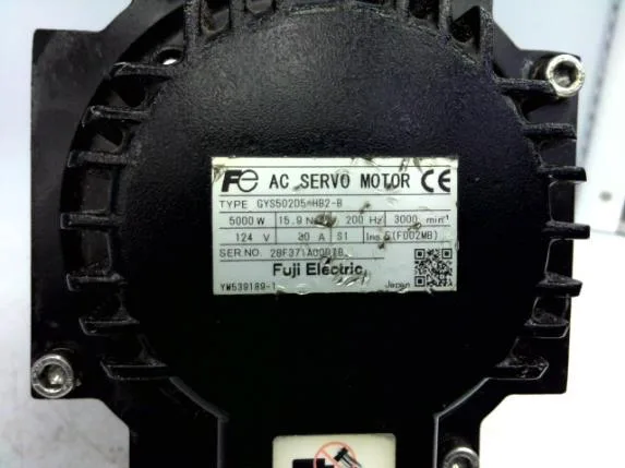 Fuji Electric GYS502D5-HB2-B — Servo Motors (image 3)
