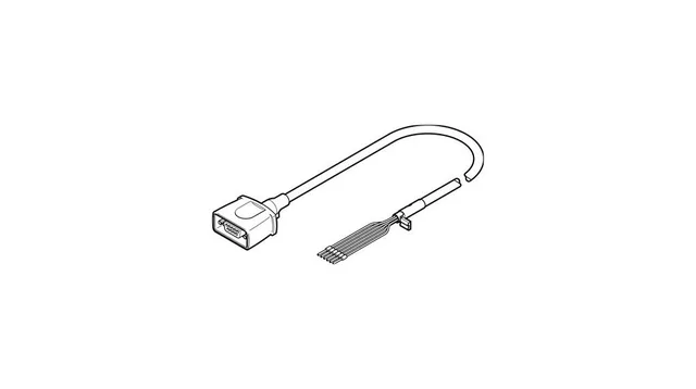 Festo NEBM-S1G9-E-10-Q5-LE6 — Cable Assemblies (Cord Sets)