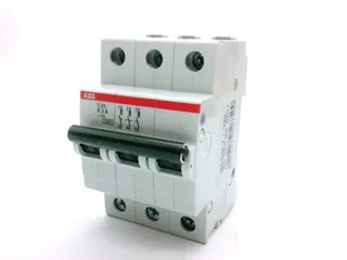 ABB S203-K3 — 3-Pole MCB (DIN Rail)