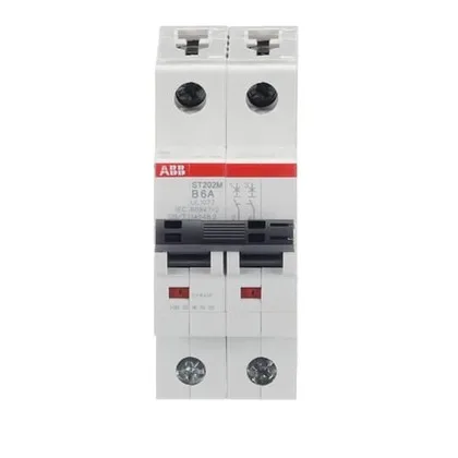 ABB ST202M-B6 — 2-Pole MCB (DIN Rail) (image 2)