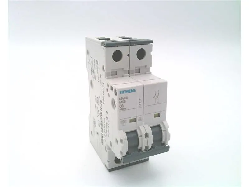 Siemens 5SY6208-7 — 2-Pole MCB (DIN Rail) (image 2)