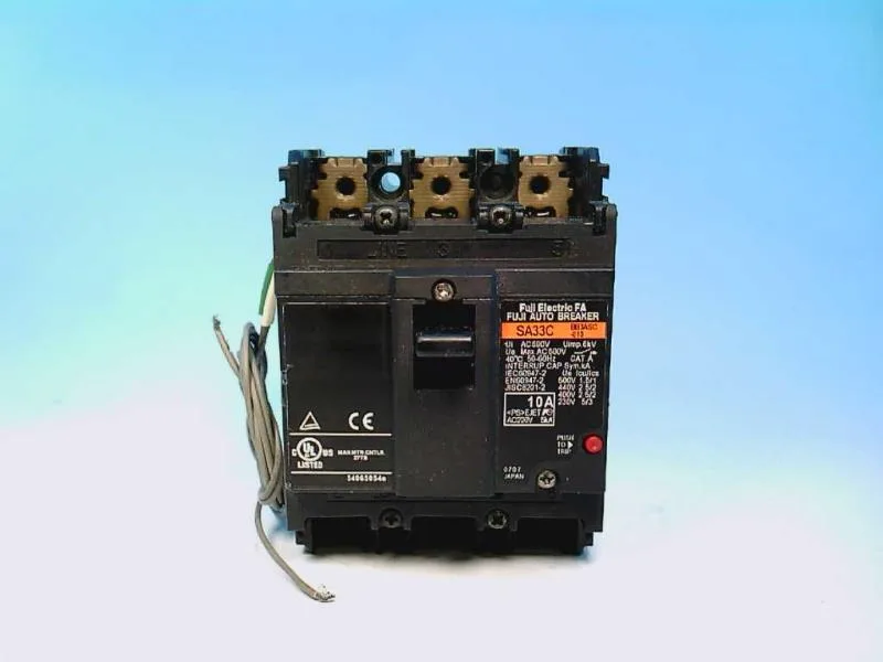 Fuji Electric SA33C-10A — Miniature Circuit Breakers (MCB) (image 2)