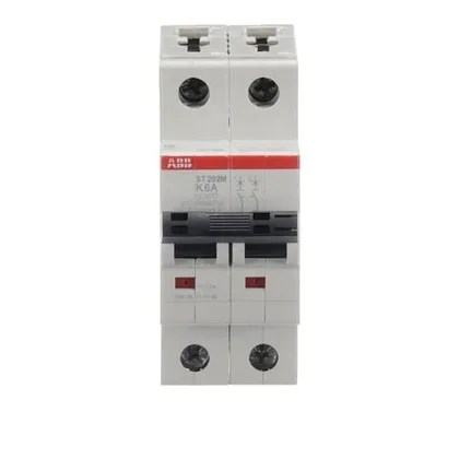 ABB ST202M-K6 — 2-Pole MCB (DIN Rail) (image 5)