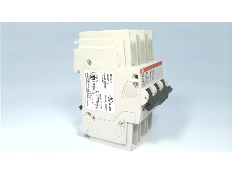 ABB S203UP-K6 — 3-Pole MCB (DIN Rail) (image 5)