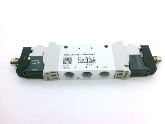 Festo VUVG-LK14-B52-T-G18-1R8L-S — Solenoid & Directional Valves (image 3)