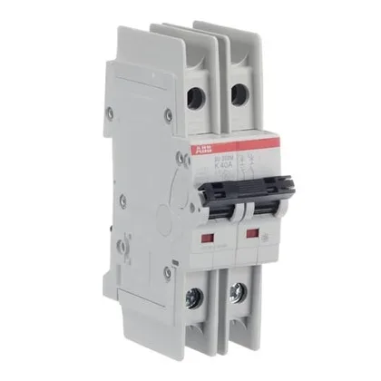 ABB SU202M-K40 — 2-Pole MCB (DIN Rail) (image 4)