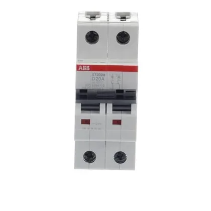 ABB ST202M-D20 — 2-Pole MCB (DIN Rail) (image 2)