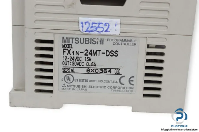 Mitsubishi Electric FX1N24MTDSS — PLCs (Programmable Logic Controllers) (image 4)