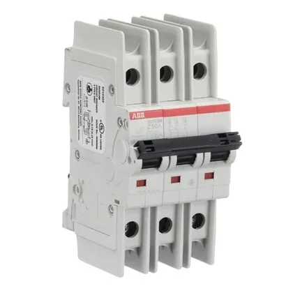 ABB SU203M-Z50 — 3-Pole MCB (DIN Rail) (image 3)