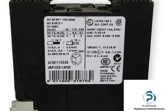 Siemens 3RW3003-1CB54 — Soft Starters (image 4)