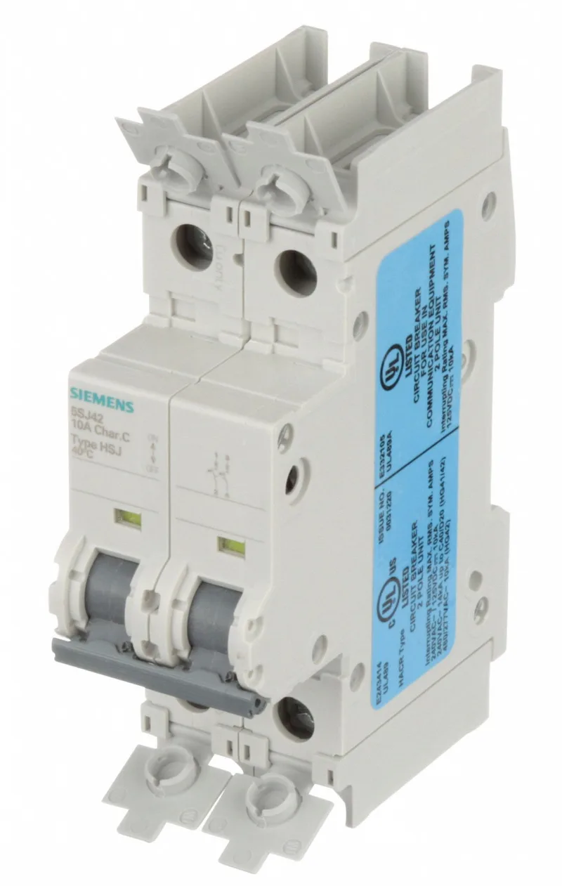 Siemens 5SJ4210-7HG41 — 2-Pole MCB (DIN Rail) (image 4)