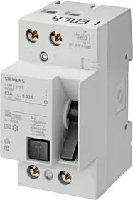 Siemens 5SM3316-6 — Residual Current Breakers (RCCB/RCBO)