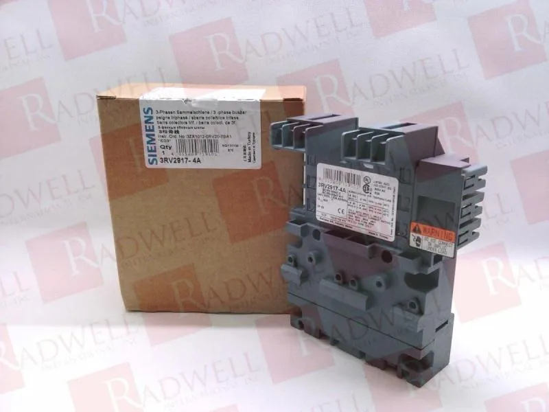 Siemens 3RV2917-4A — Motor Protection Circuit Breakers (MPCB) (image 4)