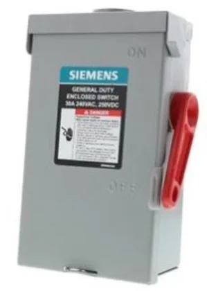 Siemens GF321NRA — Disconnect Switches