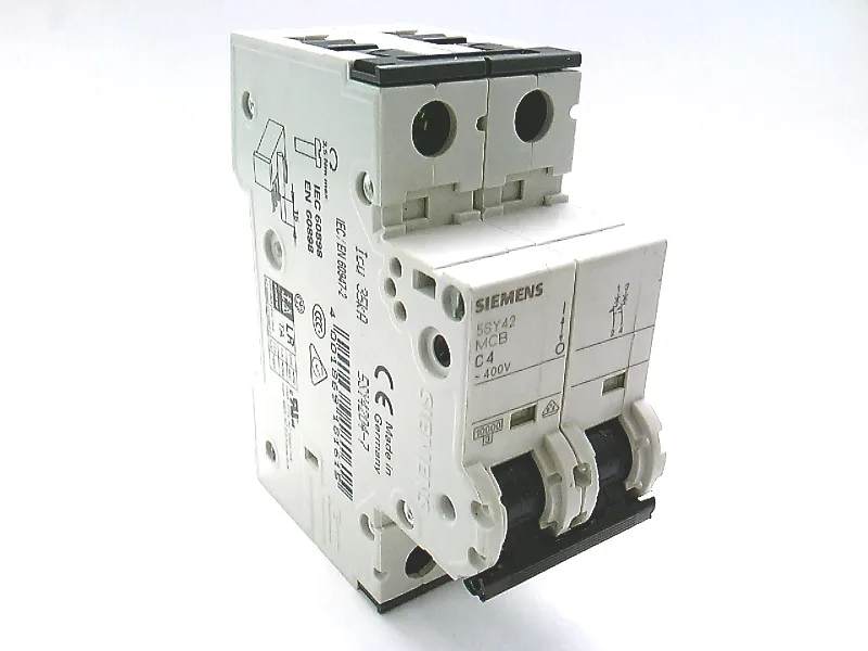 Siemens 5SY4204-7 — 2-Pole MCB (DIN Rail) (image 5)
