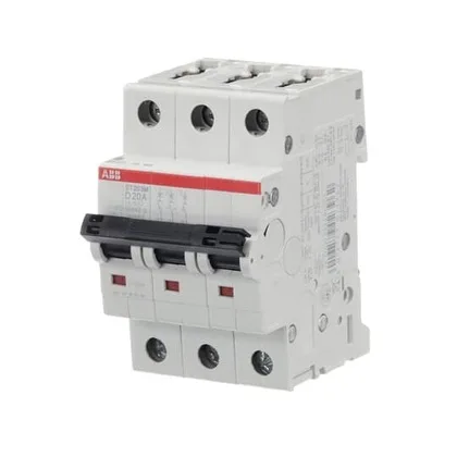 ABB ST203M-D20 — 3-Pole MCB (DIN Rail) (image 3)