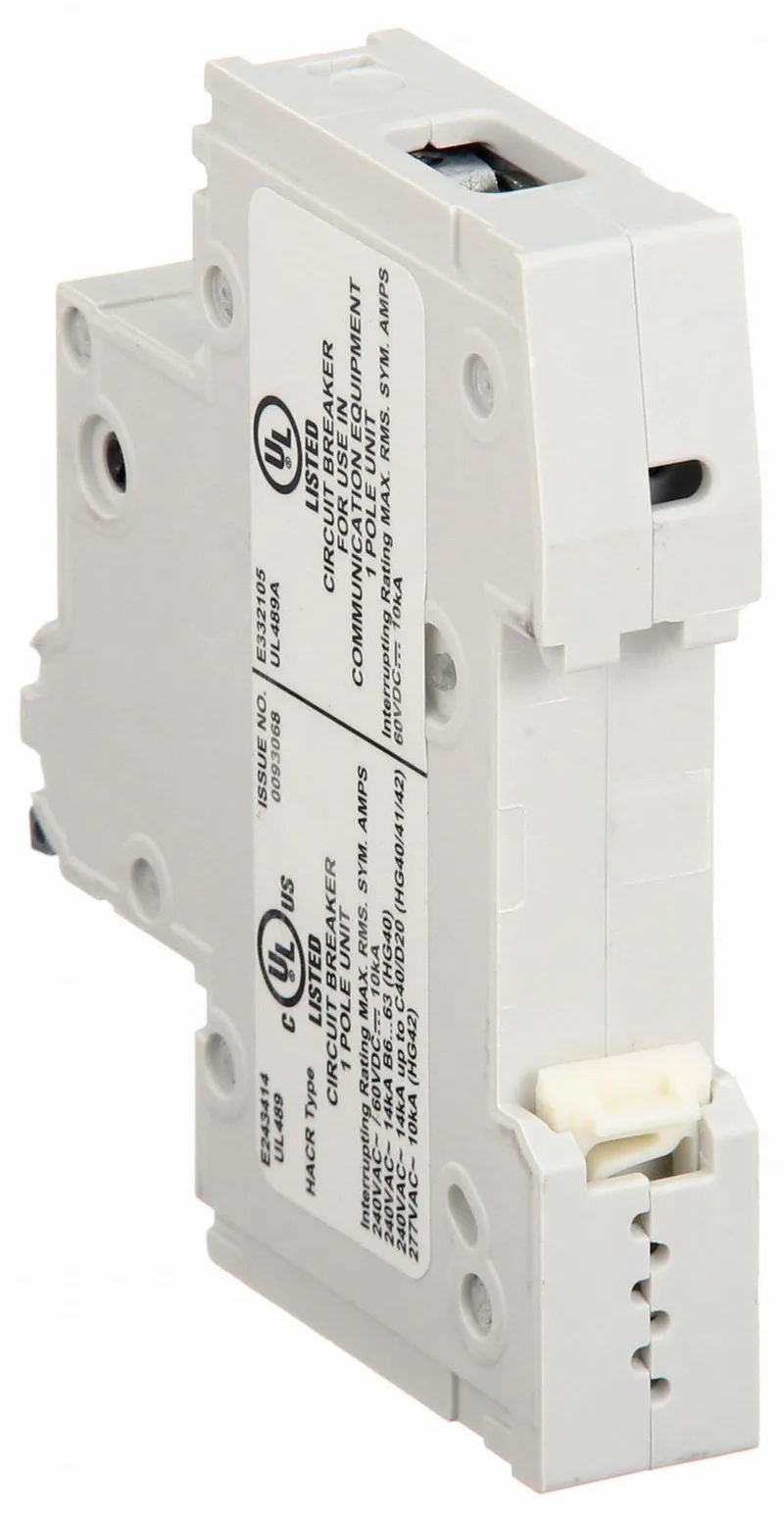 Siemens 5SJ4102-7HG40 — 1-Pole MCB (DIN Rail) (image 3)