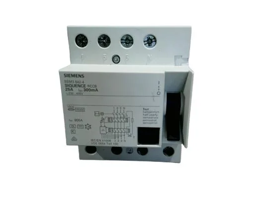 Siemens 5SM3642-4 — Residual Current Breakers (RCCB/RCBO) (image 2)