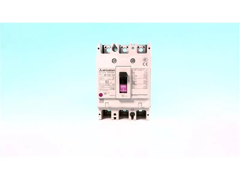Mitsubishi Electric NF125-SV3P63A — Molded Case Circuit Breakers (MCCB) (image 2)