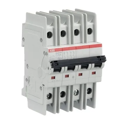 ABB SU204M-C25 — 4-Pole MCB (DIN Rail) (image 2)