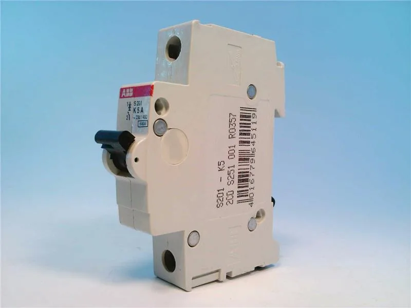 ABB S201-K5 — 1-Pole MCB (DIN Rail) (image 3)