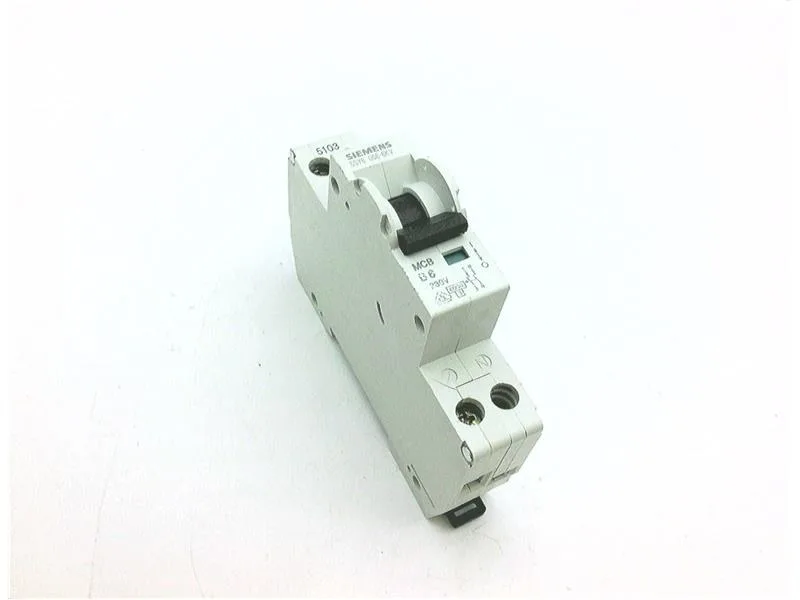 Siemens 5SY6106-6 — 1-Pole MCB (DIN Rail) (image 4)