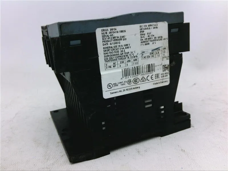 Siemens 3RF3416-1BB26 — Solid State Relays