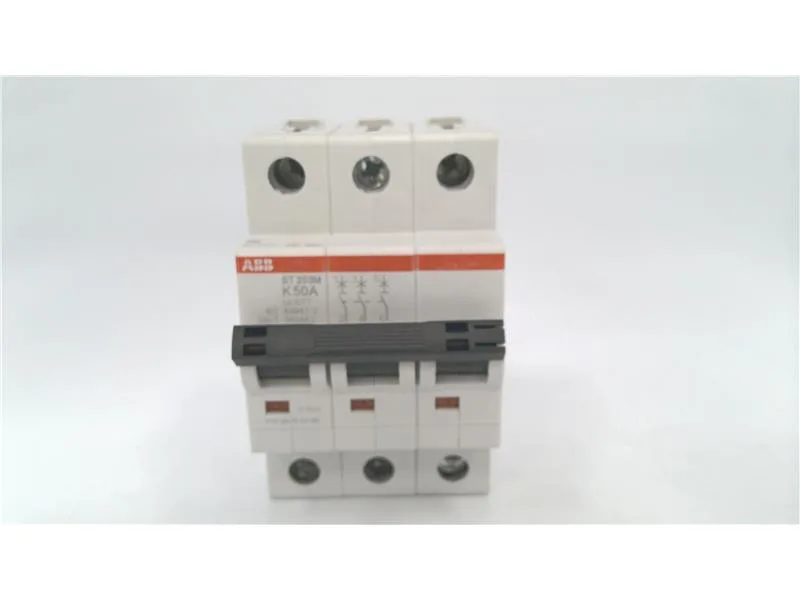 ABB ST203M-K50 — 3-Pole MCB (DIN Rail)