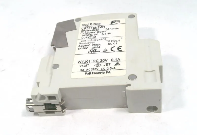 Fuji Electric CP31FM/3W1 — Miniature Circuit Breakers (MCB) (image 3)