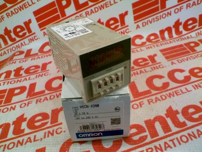 Omron H5CN-XDNM AC100-240 — Electronic Timers & Counters (image 3)