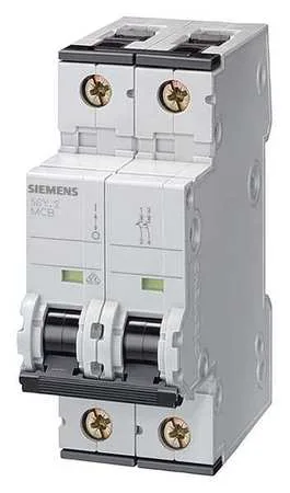 Siemens 5SY4210-6 — 2-Pole MCB (DIN Rail) (image 3)