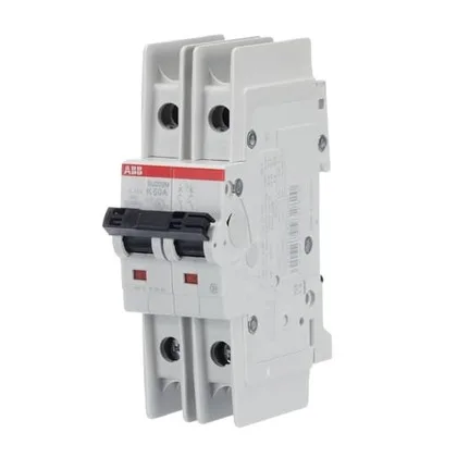 ABB SU202M-K60 — 2-Pole MCB (DIN Rail) (image 3)