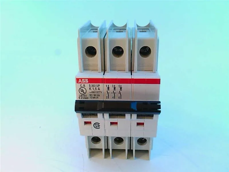 ABB S203UP-K1.6 — 3-Pole MCB (DIN Rail) (image 4)