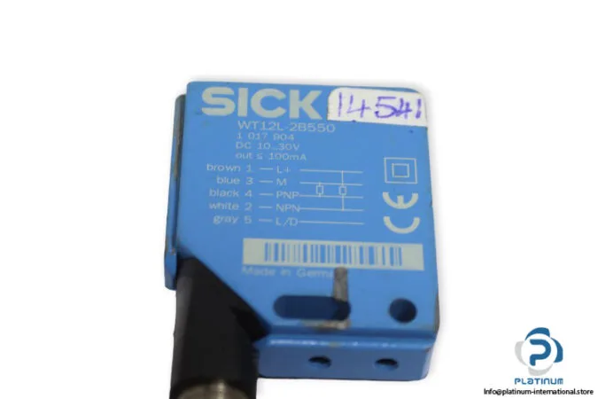SICK WT12L2B550 — Photoelectric Sensors (image 4)