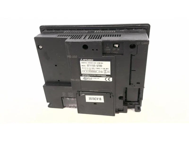 Mitsubishi Electric GT1155-QTBD — HMI Operator Interfaces (image 4)