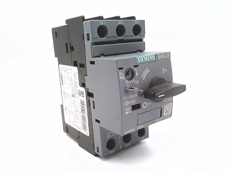 Siemens 3RV2011-1EA10 — Motor Protection Circuit Breakers (MPCB) (image 2)