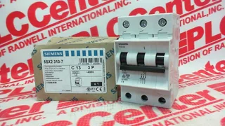 Siemens 5SX2313-7 — 3-Pole MCB (DIN Rail) (image 2)