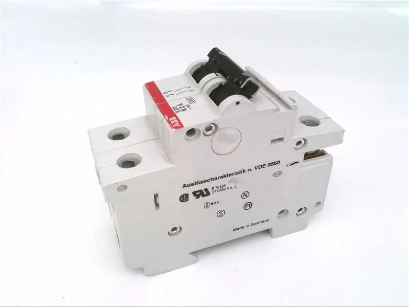ABB S272-K2 — 2-Pole MCB (DIN Rail)