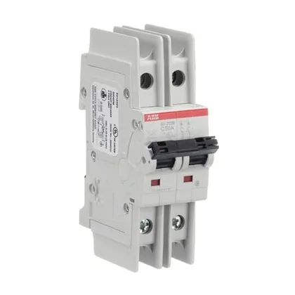 ABB SU202M-C50 — 2-Pole MCB (DIN Rail) (image 3)