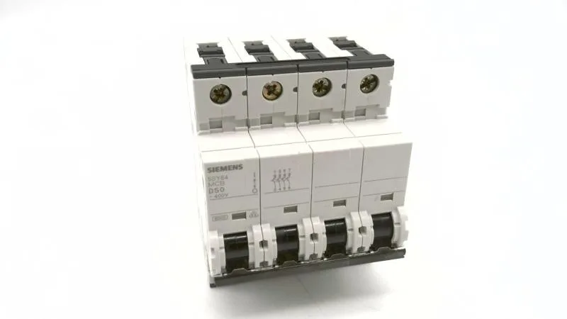 Siemens 5SY6450-8 — 4-Pole MCB (DIN Rail)