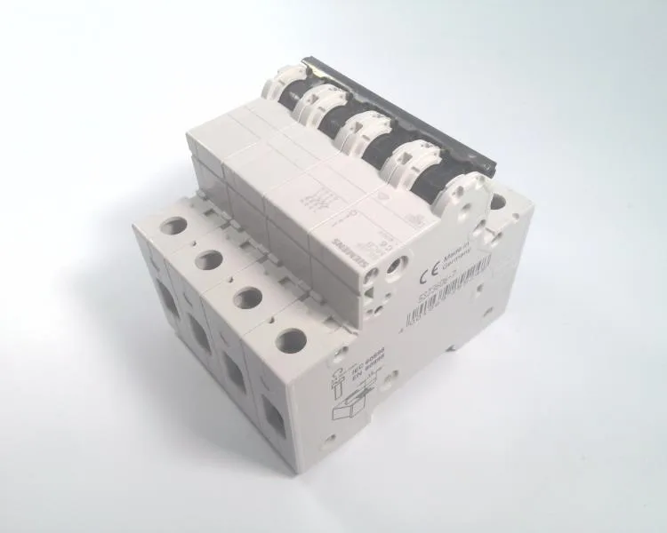 Siemens 5SJ3606-7 — 4-Pole MCB (DIN Rail) (image 2)