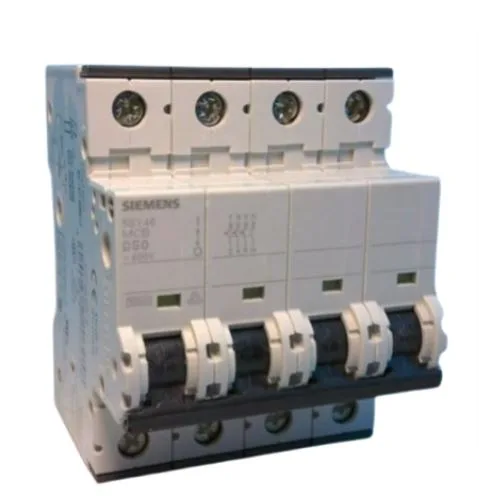 Siemens 5SY4663-8 — 4-Pole MCB (DIN Rail) (image 2)