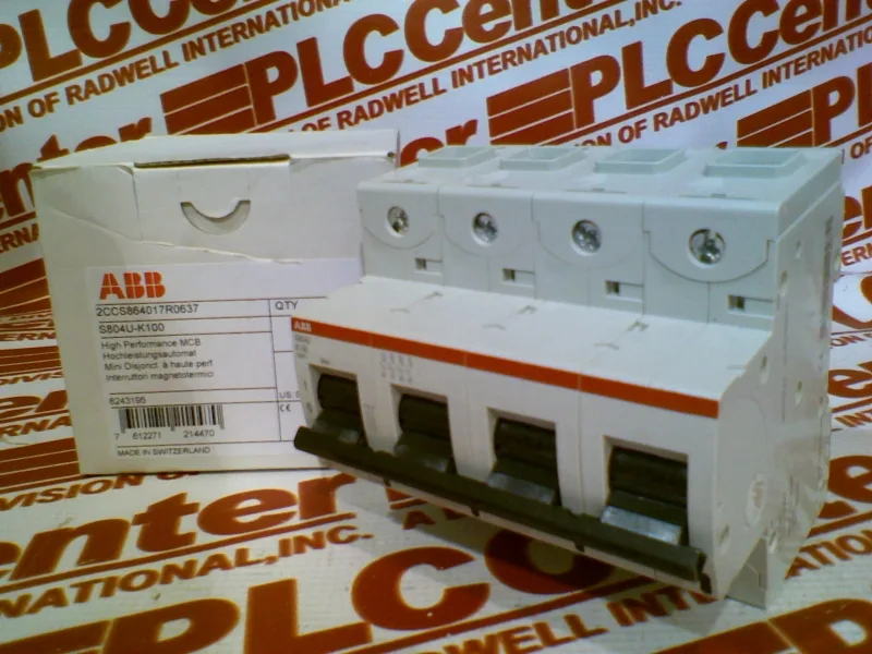ABB S804U-K100 — Miniature Circuit Breakers (MCB) (image 2)