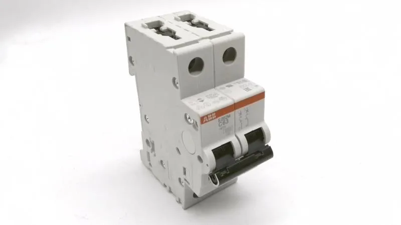 ABB S202M-C63 — 2-Pole MCB (DIN Rail) (image 2)